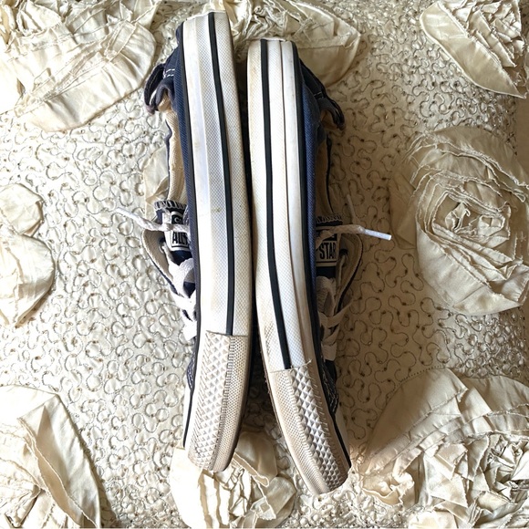 Converse Chuck Taylor All Star Blue Shoreline Slip On Elastic Heel Sz 7.5 Womens - Picture 8 of 16